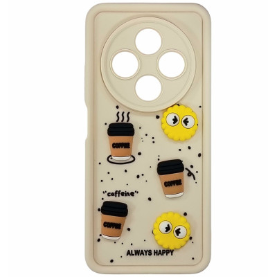 Накладка TPU Toys Case Always Happy для Xiaomi Redmi 14C / Redmi A4 / Poco C75- рожевий пісок Накладка TPU Toys Case Always Happy для Xiaomi Redmi 14C / Redmi A4 / Poco C75- рожевий пісок
