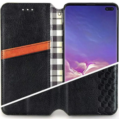 Чохол-книжка GETMAN Cubic для Samsung A05 / A055- чорний Чохол-книжка GETMAN Cubic для Samsung A05 / A055- чорний