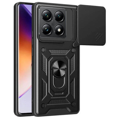Протиударний чохол Camshield Serge Ring для Xiaomi 14T- чорний Протиударний чохол Camshield Serge Ring для Xiaomi 14T- чорний