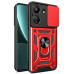 Протиударний чохол Camshield Serge Ring для Xiaomi Redmi 13C 4G / Poco C65- червоний