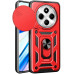Протиударний чохол Camshield Serge Ring для Xiaomi Redmi 14C / Redmi A4 / Poco C75 / Poco M7 5G- червоний