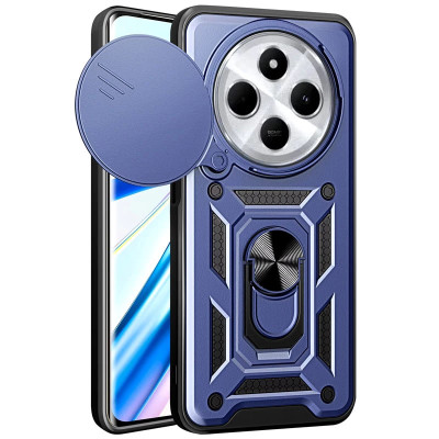 Протиударний чохол Camshield Serge Ring для Xiaomi Redmi 14C / Redmi A4 / Poco C75 / Poco M7 5G- синій Протиударний чохол Camshield Serge Ring для Xiaomi Redmi 14C / Redmi A4 / Poco C75 / Poco M7 5G- синій