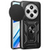Протиударний чохол Camshield Serge Ring для Xiaomi Redmi 14C / Redmi A4 / Poco C75 / Poco M7 5G- чорний