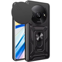 Протиударний чохол Camshield Serge Ring для Xiaomi Redmi A3- чорний Протиударний чохол Camshield Serge Ring для Xiaomi Redmi A3- чорний