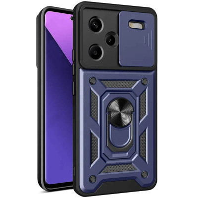 Протиударний чохол Camshield Serge Ring для Xiaomi Redmi Note 13 Pro Plus- синій Протиударний чохол Camshield Serge Ring для Xiaomi Redmi Note 13 Pro Plus- синій