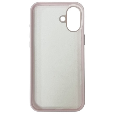 Накладка Leather with Magnetic iPhone 16- рожевий пісок