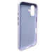 Накладка Leather with Magnetic iPhone 16 Plus- бузковий Накладка Leather with Magnetic iPhone 16 Plus- бузковий