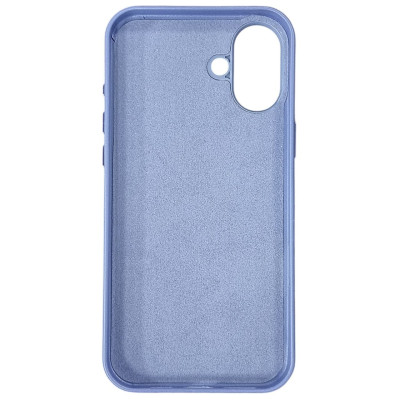 Накладка Leather with Magnetic iPhone 16 Plus- гліцинія Накладка Leather with Magnetic iPhone 16 Plus- гліцинія