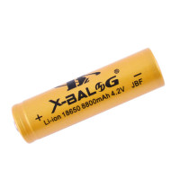 Акумулятор 18650 X-Balog 8800mAh (реальна ємність 500mAh) Акумулятор 18650 X-Balog 8800mAh (реальна ємність 500mAh)