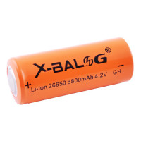 Акумулятор 26650 X-Balog 8800mAh (реальна ємність 4000mAh) Акумулятор 26650 X-Balog 8800mAh (реальна ємність 4000mAh)