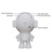 Зоряний 3D проектор MGY-141 (Astronaut, Bluetooth, Speaker, Night Light)