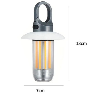 Лампа YY-17-LED+4 вольфрамові лампи (Li-Ion акум., ЗП Type-C, карабін) Лампа YY-17-LED+4 вольфрамові лампи (Li-Ion акум., ЗП Type-C, карабін)