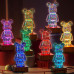Нічник 3D Bearbrick Ведмедик KX197 (8 кольорів, RGB+Warm Light) Нічник 3D Bearbrick Ведмедик KX197 (8 кольорів, RGB+Warm Light)