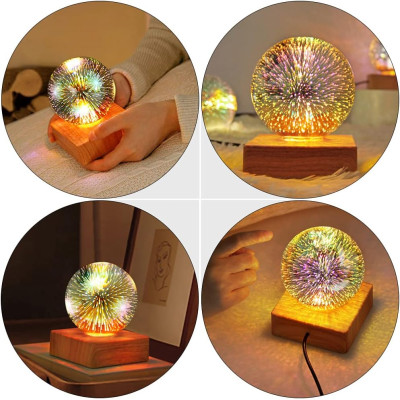 Нічник 3D Кришталева куля MYT10257 (RGB+Warm Light) Нічник 3D Кришталева куля MYT10257 (RGB+Warm Light)