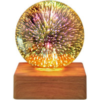 Нічник 3D Кришталева куля MYT10257 (RGB+Warm Light) Нічник 3D Кришталева куля MYT10257 (RGB+Warm Light)