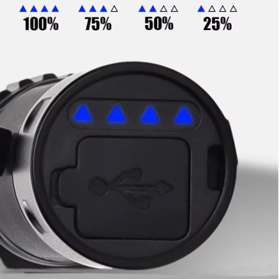 Ліхтарик A05- 3XPG, power bank, Li-Ion акум., індикація заряда, ЗП Type-C Ліхтарик A05- 3XPG, power bank, Li-Ion акум., індикація заряда, ЗП Type-C