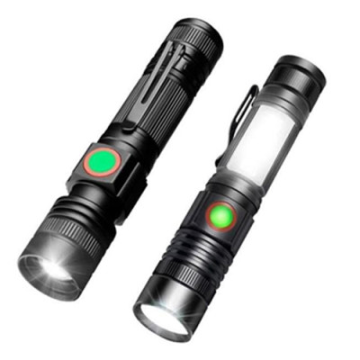 Ліхтарик BL-502-T6+COB, 1x18650, магніт, зажим, zoom, ЗП microUSB Ліхтарик BL-502-T6+COB, 1x18650, магніт, зажим, zoom, ЗП microUSB