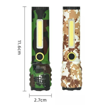 Ліхтарик C71M-P50+COB, Li-Ion акум., zoom, ЗП microUSB Ліхтарик C71M-P50+COB, Li-Ion акум., zoom, ЗП microUSB
