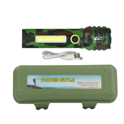 Ліхтарик C71M-P50+COB, Li-Ion акум., zoom, ЗП microUSB Ліхтарик C71M-P50+COB, Li-Ion акум., zoom, ЗП microUSB