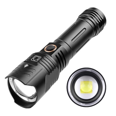 Ліхтарик L-12-P70, power bank, 1x18650, ремінець на руку, zoom, ЗП microUSB Ліхтарик L-12-P70, power bank, 1x18650, ремінець на руку, zoom, ЗП microUSB