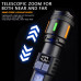 Ліхтарик Night Vision fluorescence 530-2-TG+COB (White+red+blue), Li-Ion акум., ЗП Type-C, індикація заряда, zoom Ліхтарик Night Vision fluorescence 530-2-TG+COB (White+red+blue), Li-Ion акум., ЗП Type-C, індикація заряда, zoom