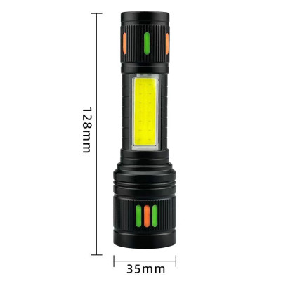 Ліхтарик Night Vision fluorescence 623-TG+COB, Li-Ion акум., ЗП Type-C, індикація заряда, zoom Ліхтарик Night Vision fluorescence 623-TG+COB, Li-Ion акум., ЗП Type-C, індикація заряда, zoom