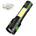 Ліхтарик Night Vision fluorescence 623-TG+COB, Li-Ion акум., ЗП Type-C, індикація заряда, zoom Ліхтарик Night Vision fluorescence 623-TG+COB, Li-Ion акум., ЗП Type-C, індикація заряда, zoom