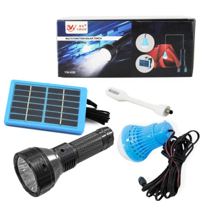 Ліхтарик YW-038-3W, 1 лампа 3W, гнучка Led лампа, Li-Ion акум. , сонячна батарея Ліхтарик YW-038-3W, 1 лампа 3W, гнучка Led лампа, Li-Ion акум. , сонячна батарея
