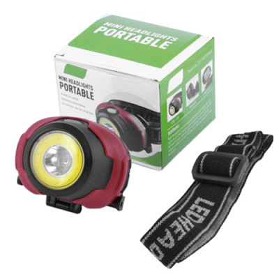 Ліхтарик налобний 1802-COB+LED, 3xAAA Ліхтарик налобний 1802-COB+LED, 3xAAA