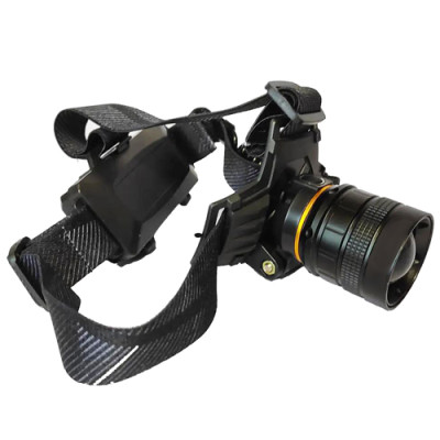 Ліхтарик налобний BL-8076-2-GT100, 2x18650, zoom, ЗУ Type-C