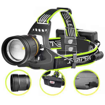 Ліхтарик налобний BL-A8-P50, 2x18650, zoom, ЗУ microUSB Ліхтарик налобний BL-A8-P50, 2x18650, zoom, ЗУ microUSB