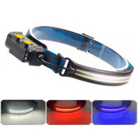 Ліхтарик налобний BL-W691-2 COB (White+red+RGB), Motion Sensor, Li-Ion акумулятор, ЗУ Type-C Ліхтарик налобний BL-W691-2 COB (White+red+RGB), Motion Sensor, Li-Ion акумулятор, ЗУ Type-C