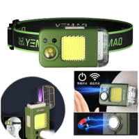 Ліхтарик налобний MULTIFUNCTIONAL YM-T618-LED+COB, Motion Sensor, Li-Ion акумулятор, запальничка, ЗУ Type-C Ліхтарик налобний MULTIFUNCTIONAL YM-T618-LED+COB, Motion Sensor, Li-Ion акумулятор, запальничка, ЗУ Type-C