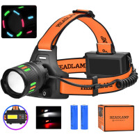 Ліхтарик налобний Night Vision fluorescence BL-T203-TG+COB (White+red), 2x18650, 1 режим, power bank, ЗУ Type-C, zoom Ліхтарик налобний Night Vision fluorescence BL-T203-TG+COB (White+red), 2x18650, 1 режим, power bank, ЗУ Type-C, zoom