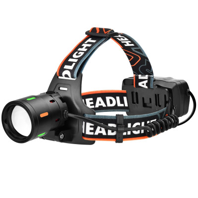 Ліхтарик налобний Night Vision fluorescence BL-T207-TG, 2x18650, 1 режим, ЗУ Type-C, zoom Ліхтарик налобний Night Vision fluorescence BL-T207-TG, 2x18650, 1 режим, ЗУ Type-C, zoom