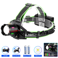 Ліхтарик налобний Night Vision fluorescence PLD-903-TG, 1 режим, 2x18650, ЗУ Type-C, zoom