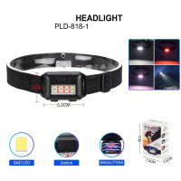 Ліхтарик налобний PLD-818-1-8SMD (White+red), 3xAAA Ліхтарик налобний PLD-818-1-8SMD (White+red), 3xAAA