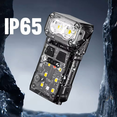 Ліхтарик налобний X52-2LED+6SMD (RGB), Motion Sensor, індикація аряда, Li-Ion акумулятор, ЗУ Type-C, кліпса, магніт Ліхтарик налобний X52-2LED+6SMD (RGB), Motion Sensor, індикація аряда, Li-Ion акумулятор, ЗУ Type-C, кліпса, магніт
