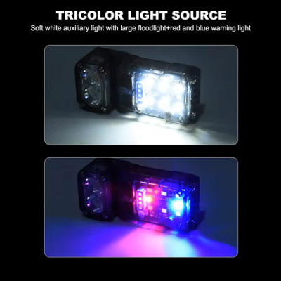 Ліхтарик налобний X52-2LED+6SMD (RGB), Motion Sensor, індикація аряда, Li-Ion акумулятор, ЗУ Type-C, кліпса, магніт Ліхтарик налобний X52-2LED+6SMD (RGB), Motion Sensor, індикація аряда, Li-Ion акумулятор, ЗУ Type-C, кліпса, магніт