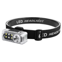 Ліхтарик налобний YJ-A06-LED+6SMD (RGB), Motion Sensor, Li-Ion акумулятор, ЗУ Type-C, кліпса, магніт Ліхтарик налобний YJ-A06-LED+6SMD (RGB), Motion Sensor, Li-Ion акумулятор, ЗУ Type-C, кліпса, магніт