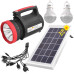 Ліхтарь перносний Luxury 1902 T, 5W+22SMD, 2 лампи 3W, power bank, встр. акумулятор, сонячна батарея, ЗУ 220V