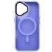 Накладка Matte Color with Magnetic для iPhone 16- бузковий