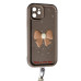 Накладка Lucky Bow Case для iPhone 11- коричневий