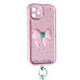 Накладка Lucky Bow Case для iPhone 12- світло-рожевий