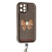 Накладка Lucky Bow Case для iPhone 12 Pro- коричневий