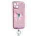 Накладка Lucky Bow Case для iPhone 13- світло-рожевий