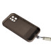 Накладка Lucky Bow Case для iPhone 13 Pro Max- коричневий Накладка Lucky Bow Case для iPhone 13 Pro Max- коричневий