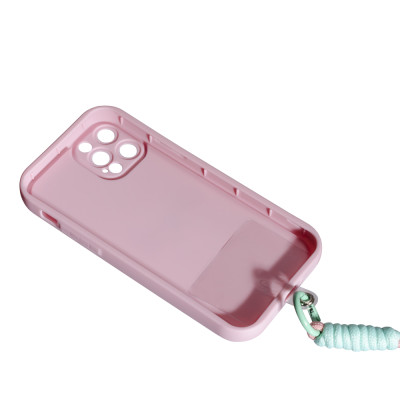 Накладка Lucky Bow Case для iPhone 13 Pro Max- світло-рожевий Накладка Lucky Bow Case для iPhone 13 Pro Max- світло-рожевий