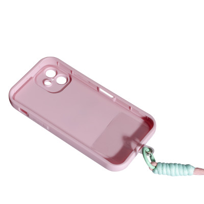 Накладка Lucky Bow Case для iPhone 16- світло-рожевий Накладка Lucky Bow Case для iPhone 16- світло-рожевий