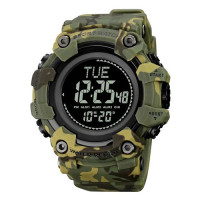 Годинник наручний 2037CMGN SKMEI, Army Green камуфляж, Compass Годинник наручний 2037CMGN SKMEI, Army Green камуфляж, Compass